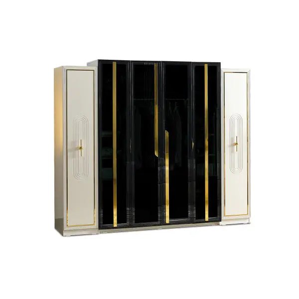 Marsel 6 Doors Wardrobe - Ferro Furniture