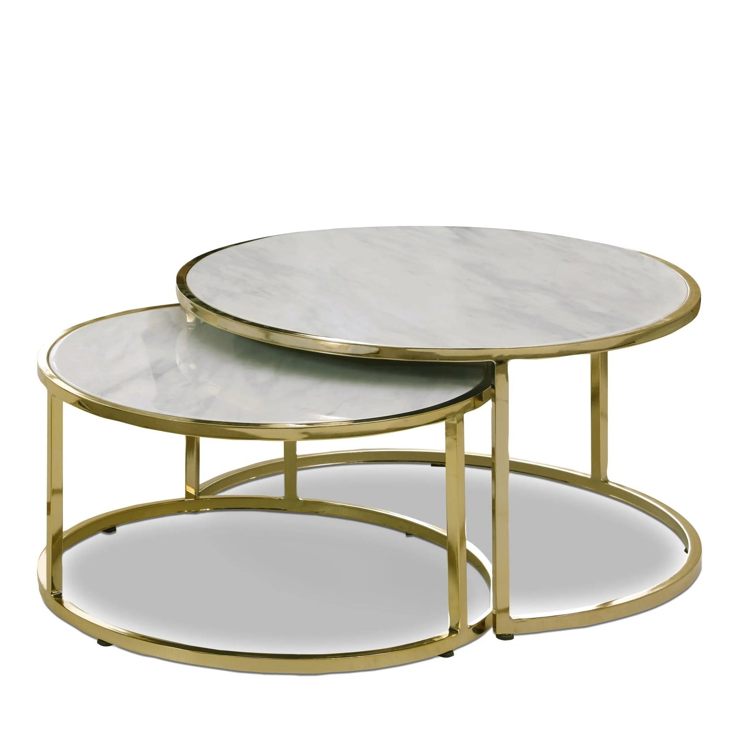 Massimo - Coffee Table - Gold - Ferro Furniture