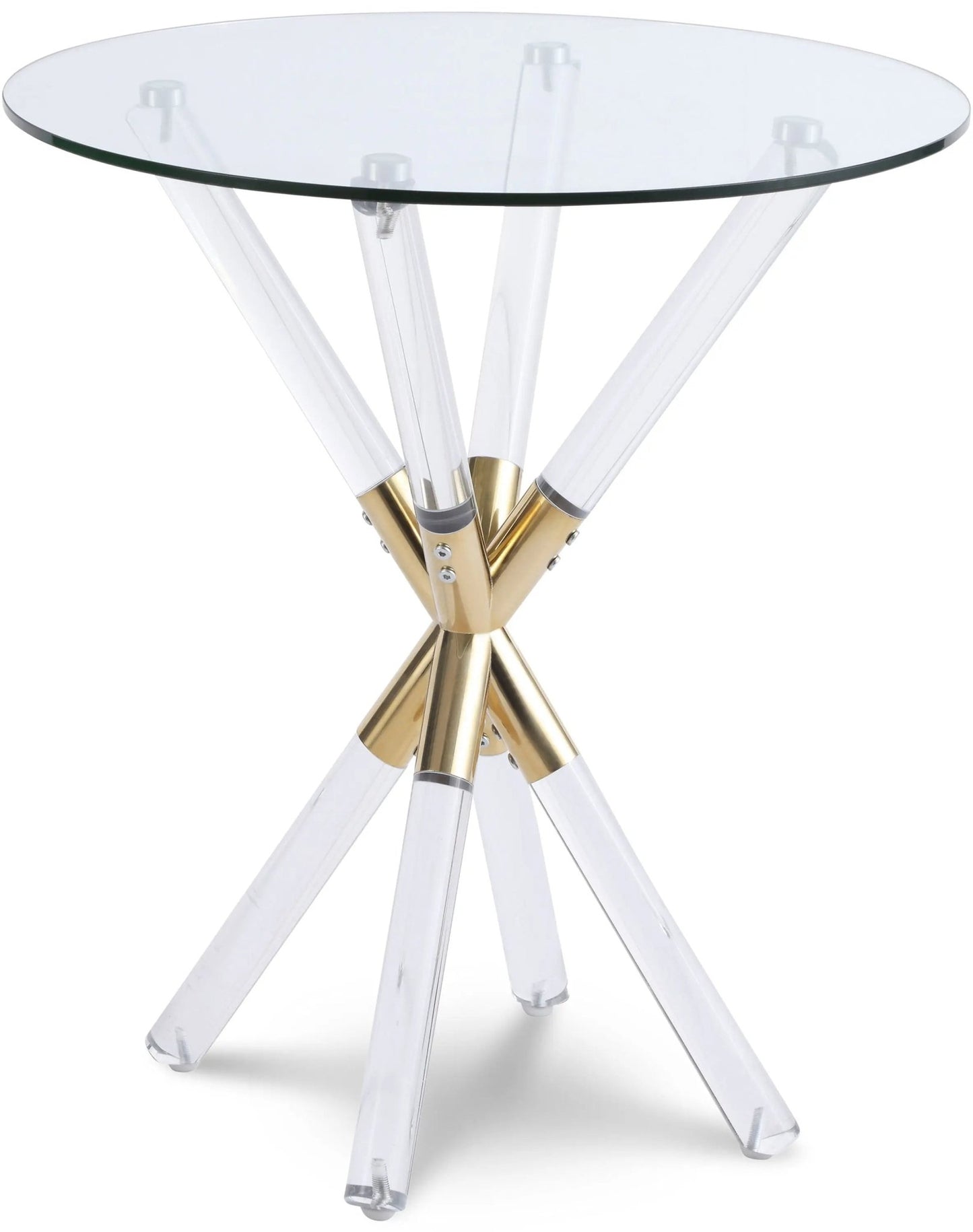Mercury - End Table - Gold - Ferro Furniture