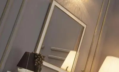 Mistral dresser mirror (Opak White) 1 Piece - Ferro Furniture