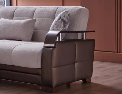 Natural Sectional (Nivus Beige) 4 Pieces - Ferro Furniture