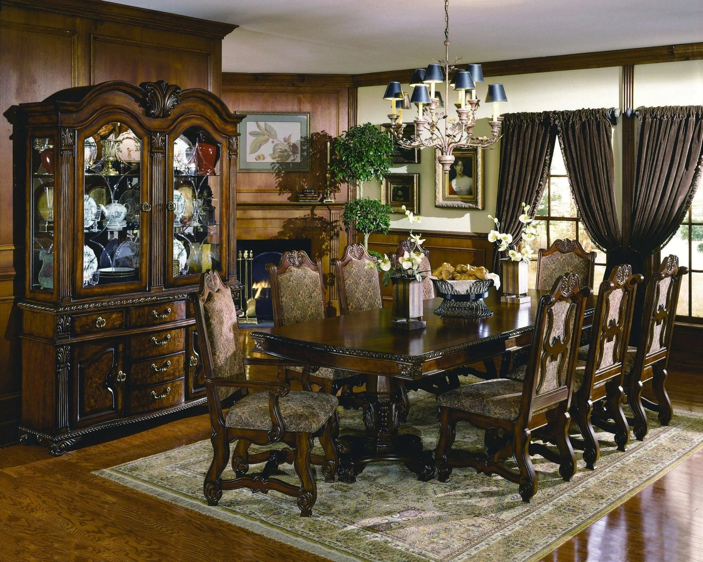 Neo Renaissance - Dining Table - Brown - Ferro Furniture