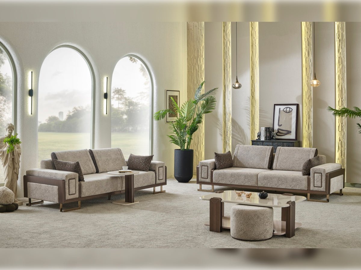Nirvana Stationary Living Room Set - Ferro Furniture