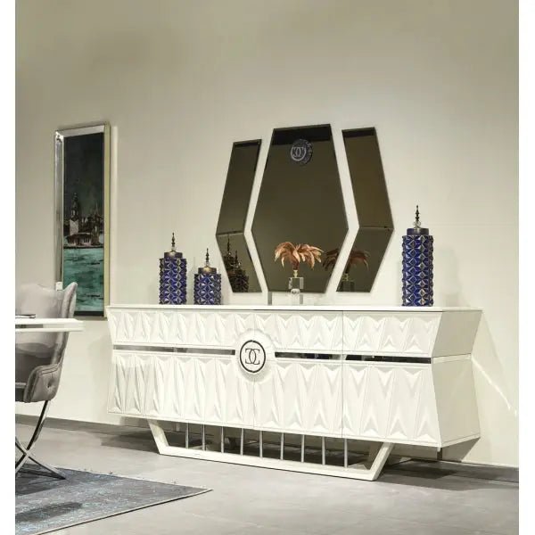 Nova Consol With Mirror - Ferro Furniture