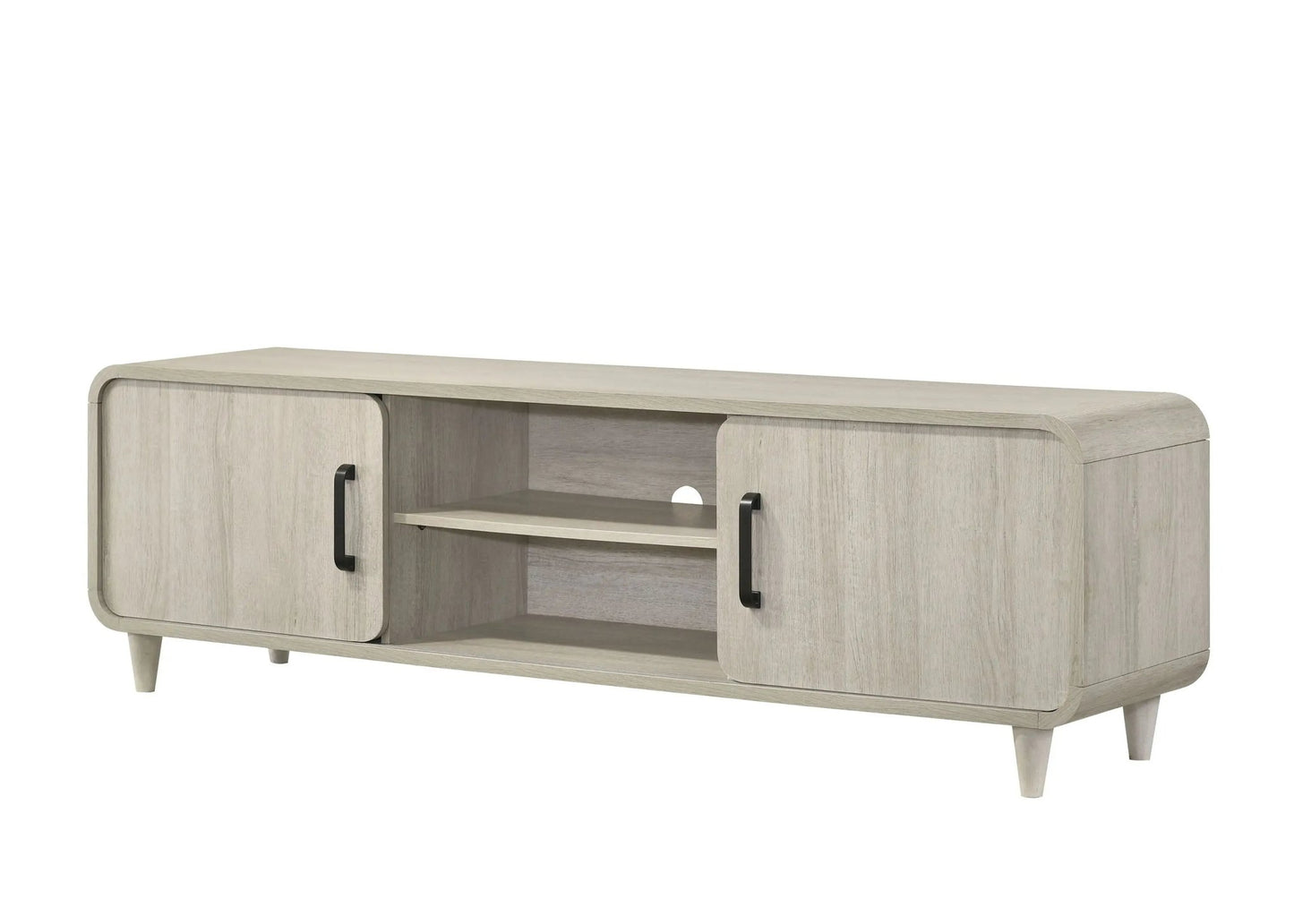 Nyomi - TV Stand - White - Ferro Furniture