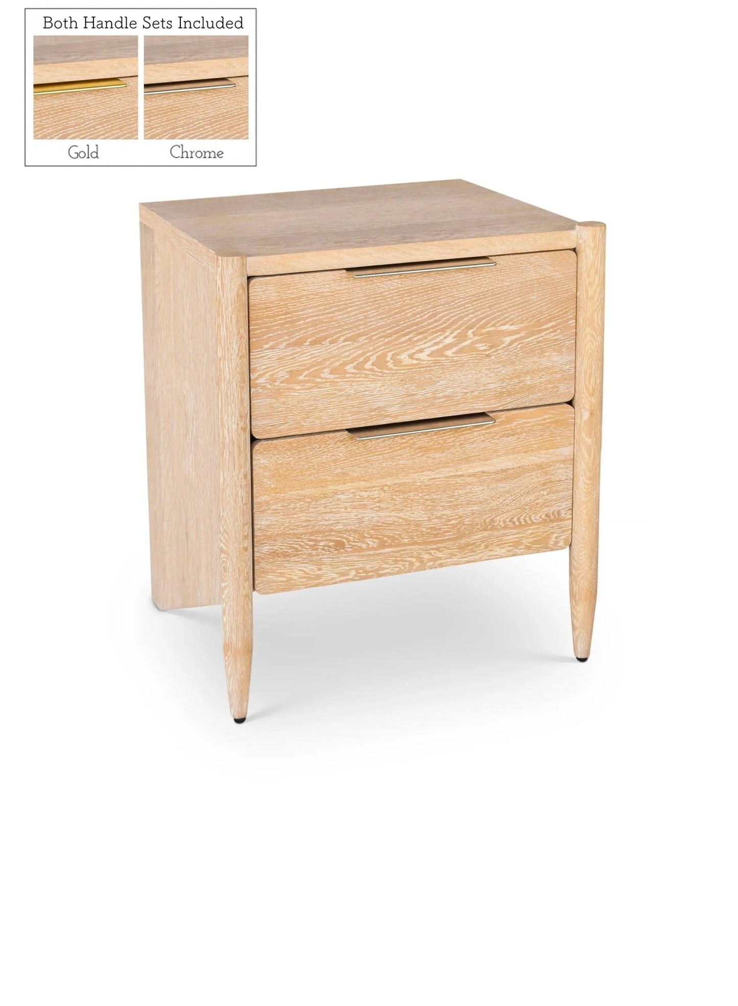 Oakwood - Night Stand - White Oak - Ferro Furniture