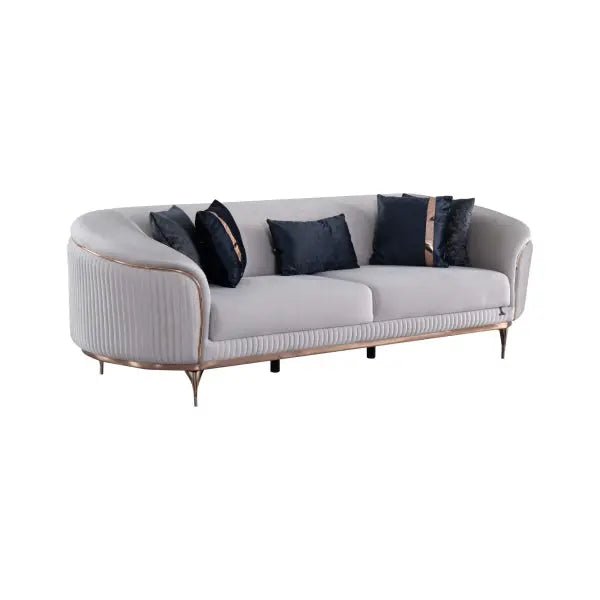 Pandora Stationary Sofa Cream - Ferro Furniture