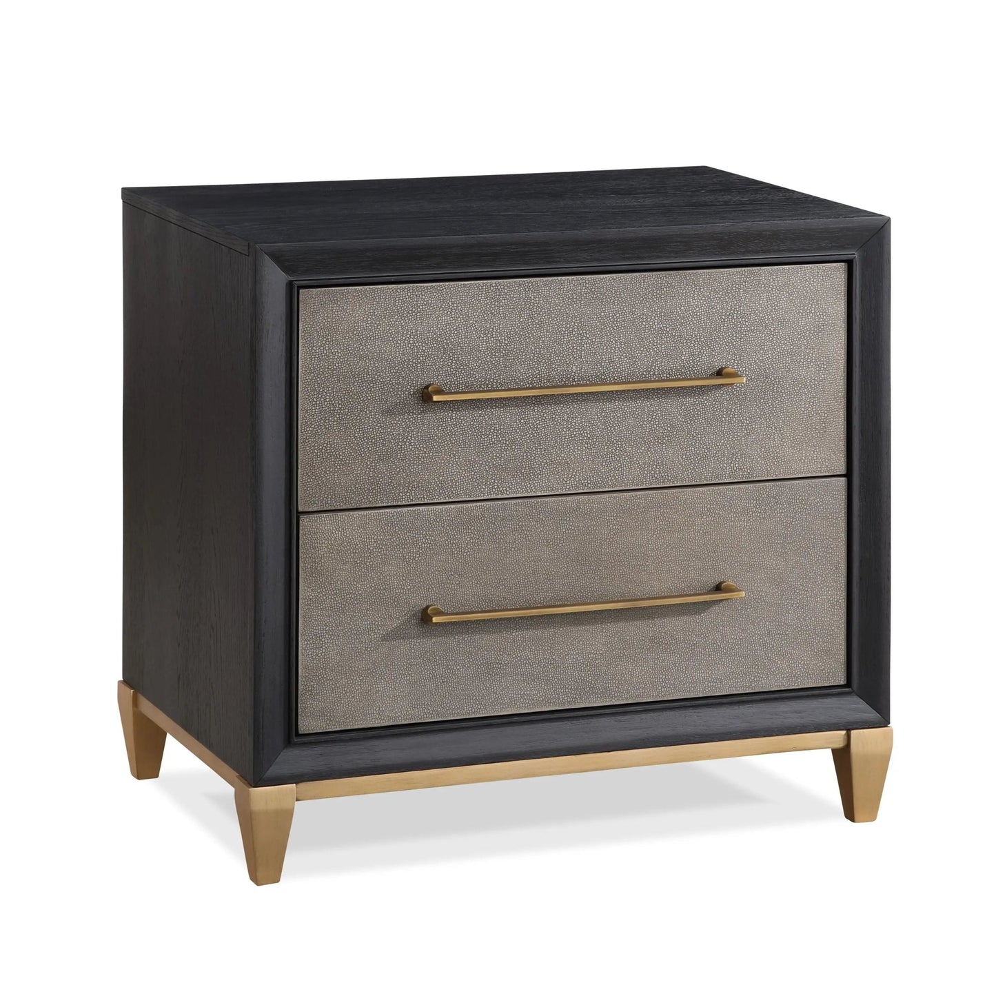 Payson - Nightstand - Black & Gray - Ferro Furniture