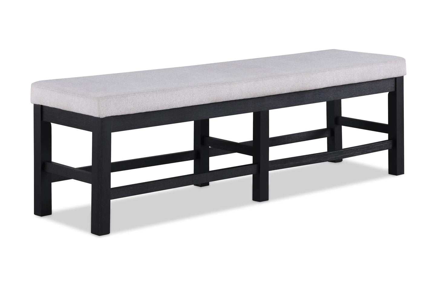 Pelham - Bench - Charcoal & Gray - Ferro Furniture