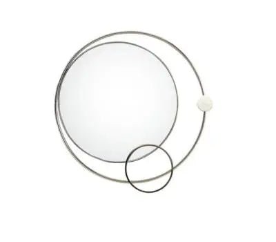 Plaza Buffet Mirror (Ivory) - Ferro Furniture