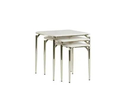 Plaza Nesting Table (Ivory) - Ferro Furniture