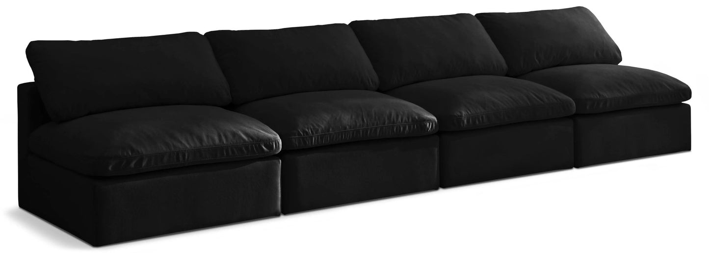 Plush - Modular Armless 4 Seat Sofa - Ferro Furniture