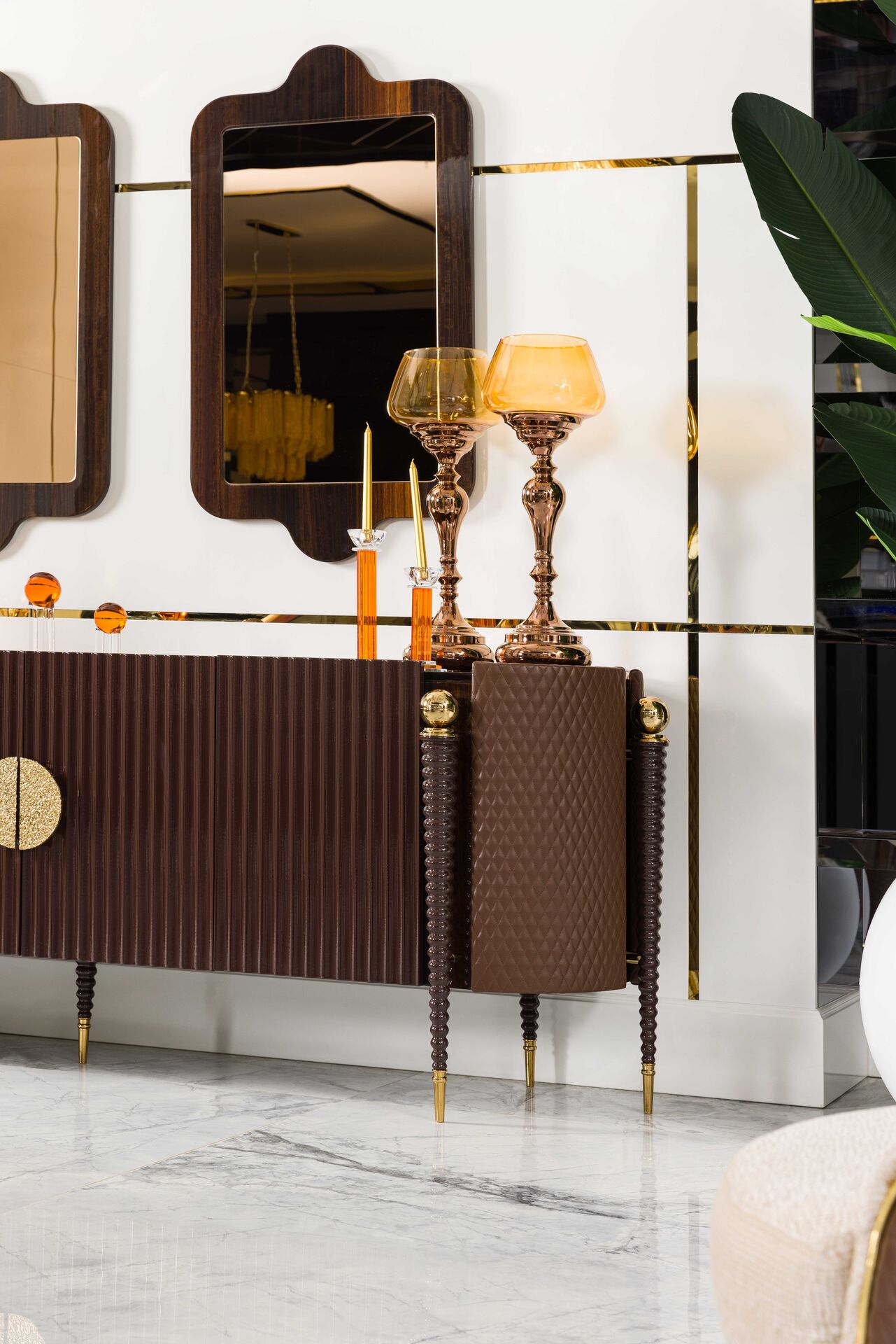 Prada Buffet with Mirror - Ferro Furniture