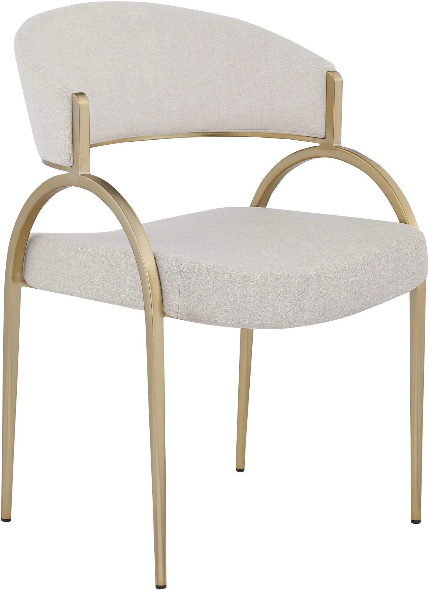 Privet - Dining Chair Set - Gold Base - Ferro Furniture