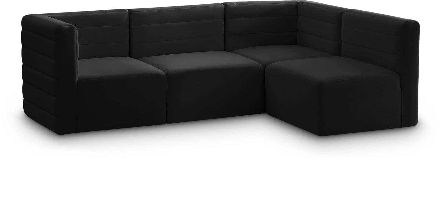 Quincy - 4 Piece Modular Sectional - Ferro Furniture