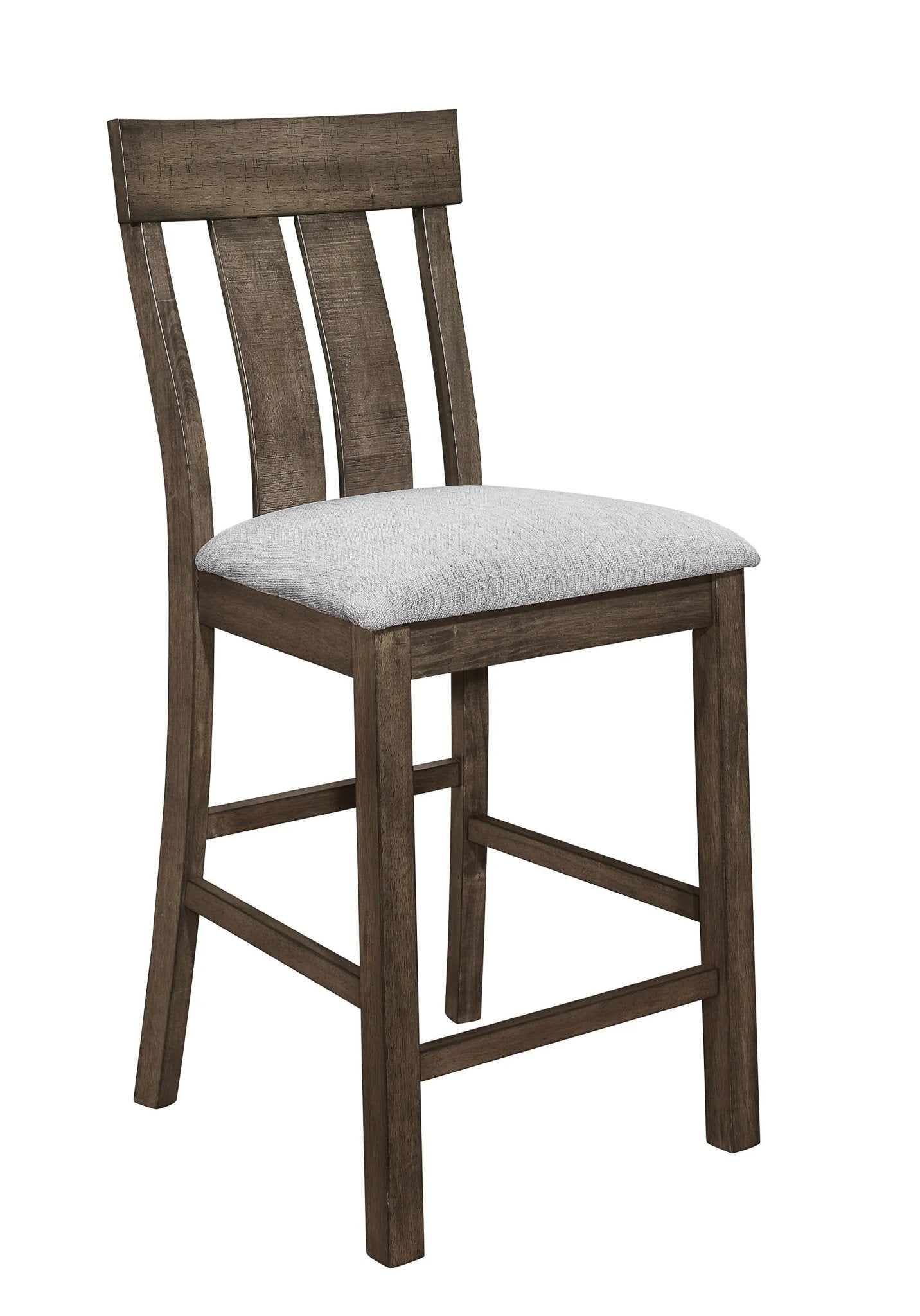 Quincy - Counter Height Chair (Set of 2) - Brown - Ferro Furniture