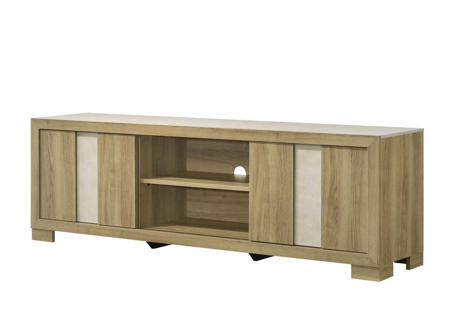 Rangley - TV Stand - Drift Wood - Ferro Furniture