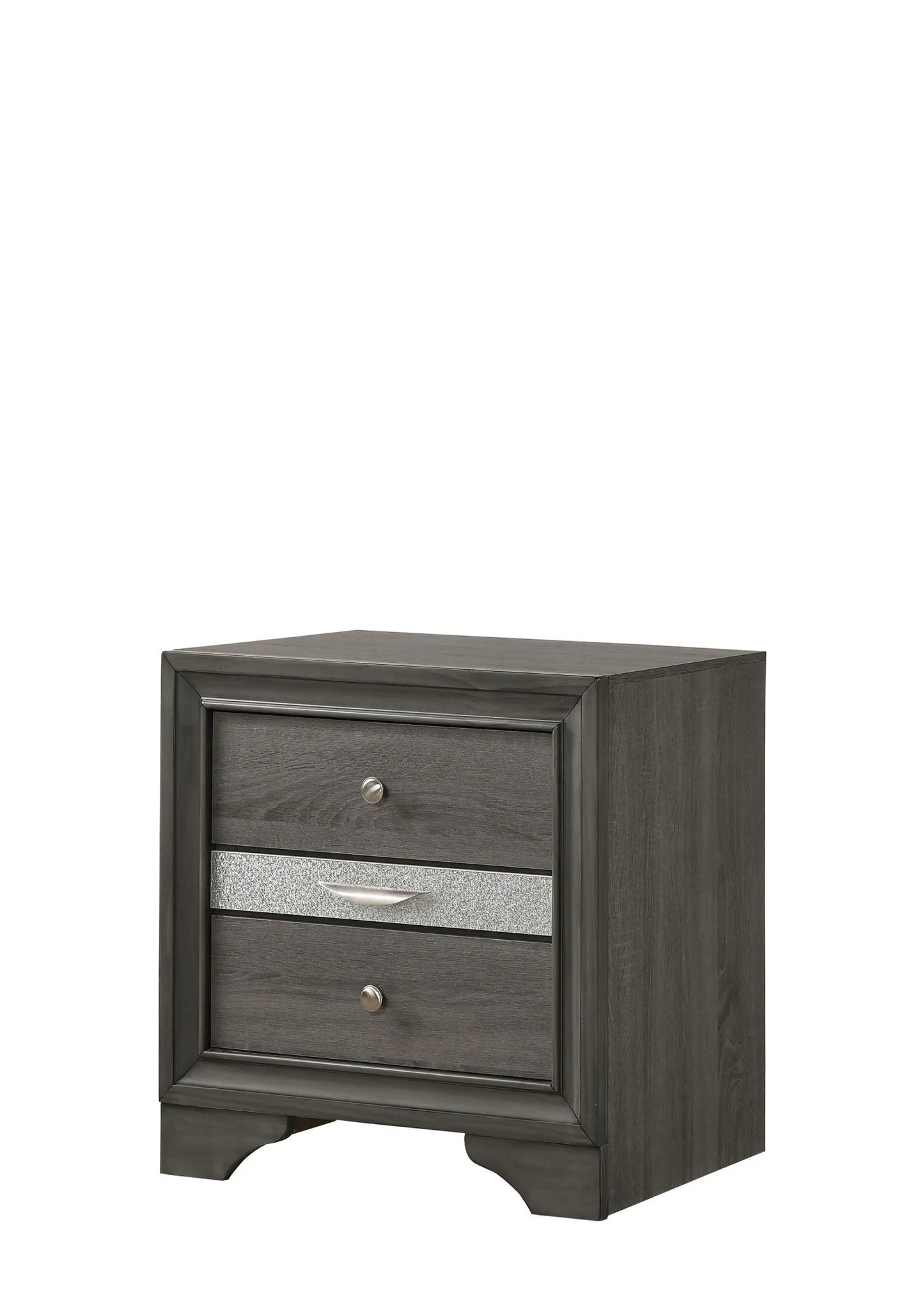 Regata - Nightstand - Gray - Ferro Furniture