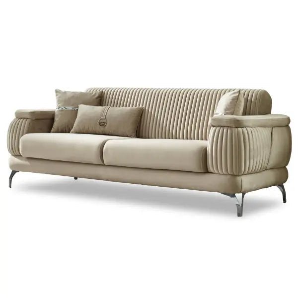 Resital Convertible Sofa Beige - Ferro Furniture