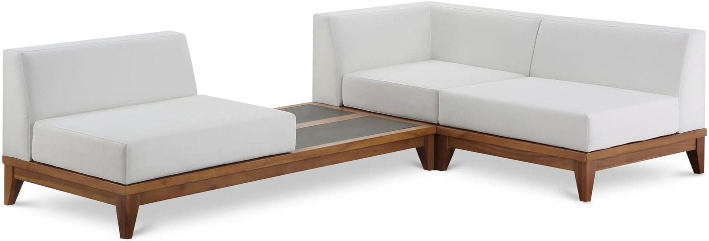 Rio - 3 Piece Modular Sectional - Off White - Ferro Furniture