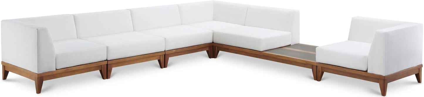 Rio - 6 Piece Modular Sectional - Off White - Ferro Furniture