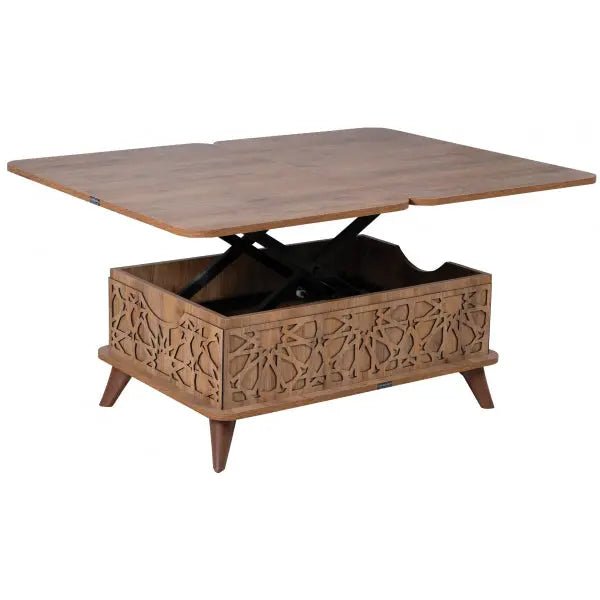 Rio Smart Coffee Table 1002 Walnut - Ferro Furniture