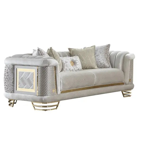 Romans Livingroom Loveseat Cream - Ferro Furniture