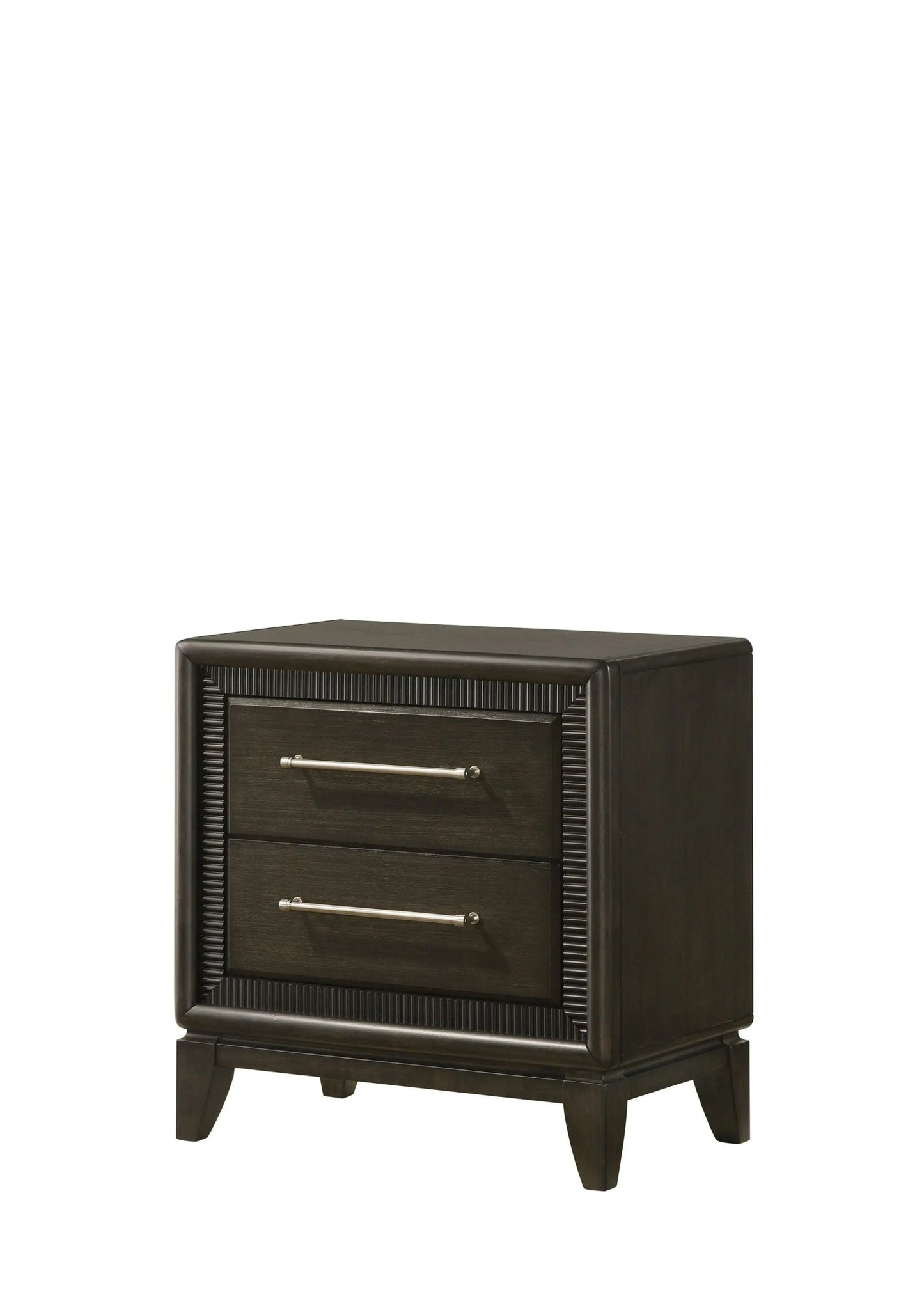 Saratoga - Nightstand - Black - Ferro Furniture