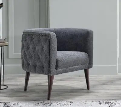 Selma Accent Armchair (Selma Grey) - Ferro Furniture