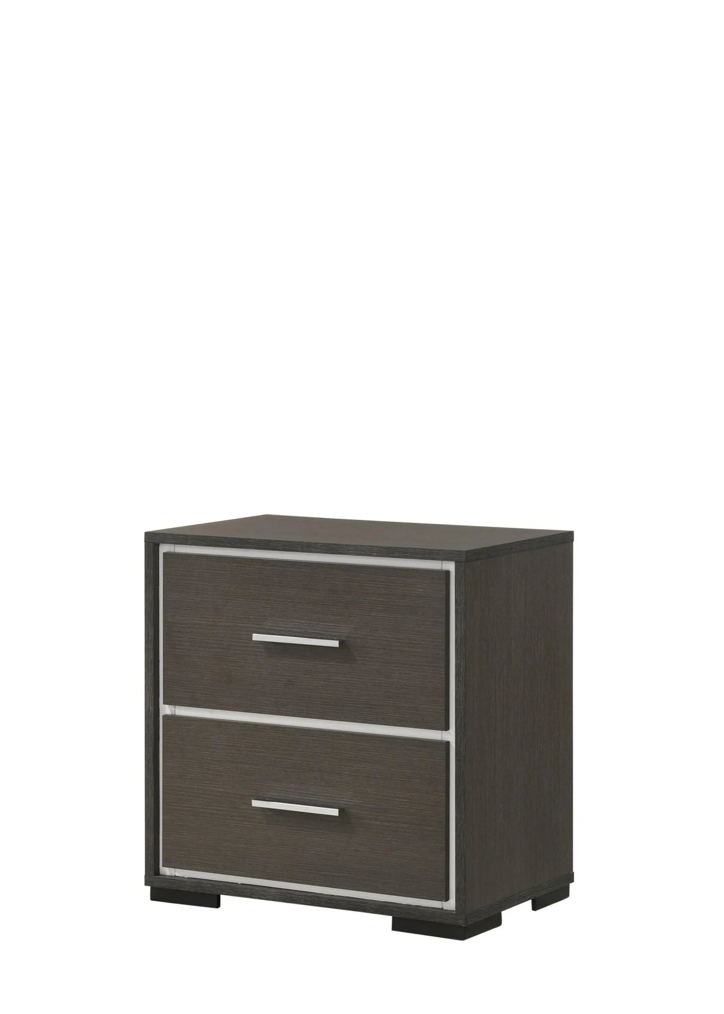 Sharpe - Nightstand - Dark Gray - Ferro Furniture
