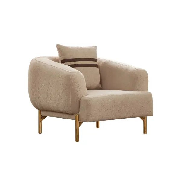 Shelby Chair Beige - Ferro Furniture
