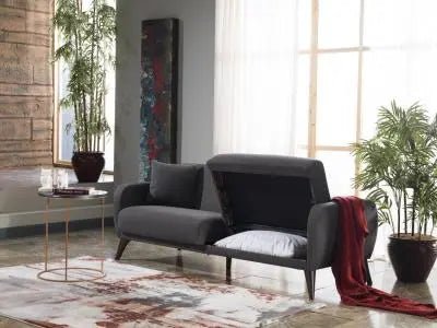 Sofa In a Box - Flexy (Zigana Charcoal) - Ferro Furniture