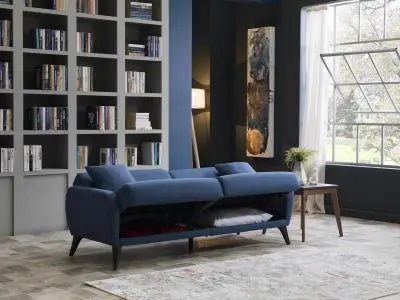 Sofa In a Box - Flexy (Zigana Indigo Blue) - Ferro Furniture
