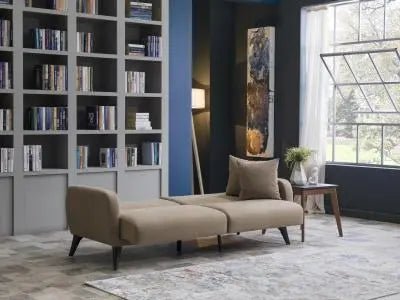 Sofa In a Box - Flexy (Zigana Indigo BlueTaupe) - Ferro Furniture