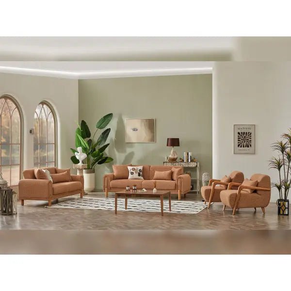 Soho Convertible Livingroom (2 Sofa & 2 Chair) Somon - Ferro Furniture