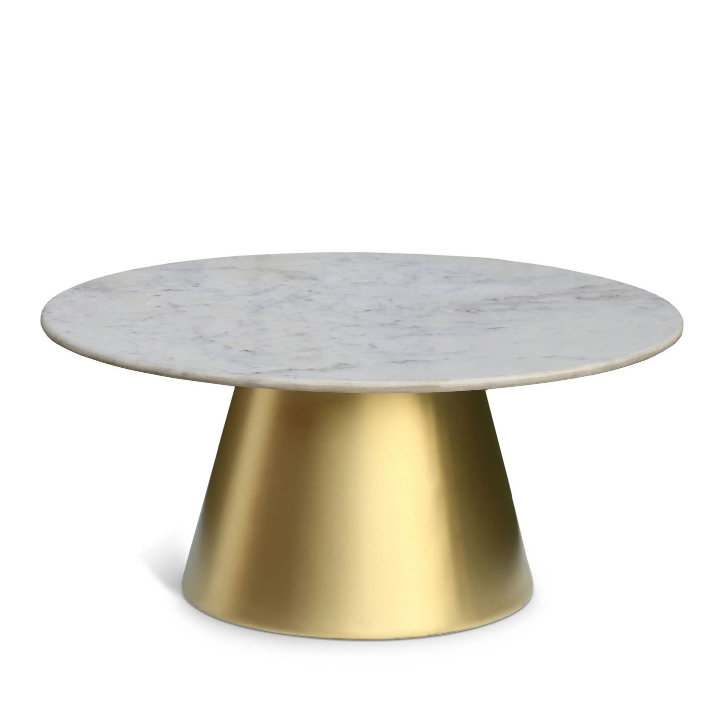 Sorrento - Coffee Table - Gold - Metal - Ferro Furniture