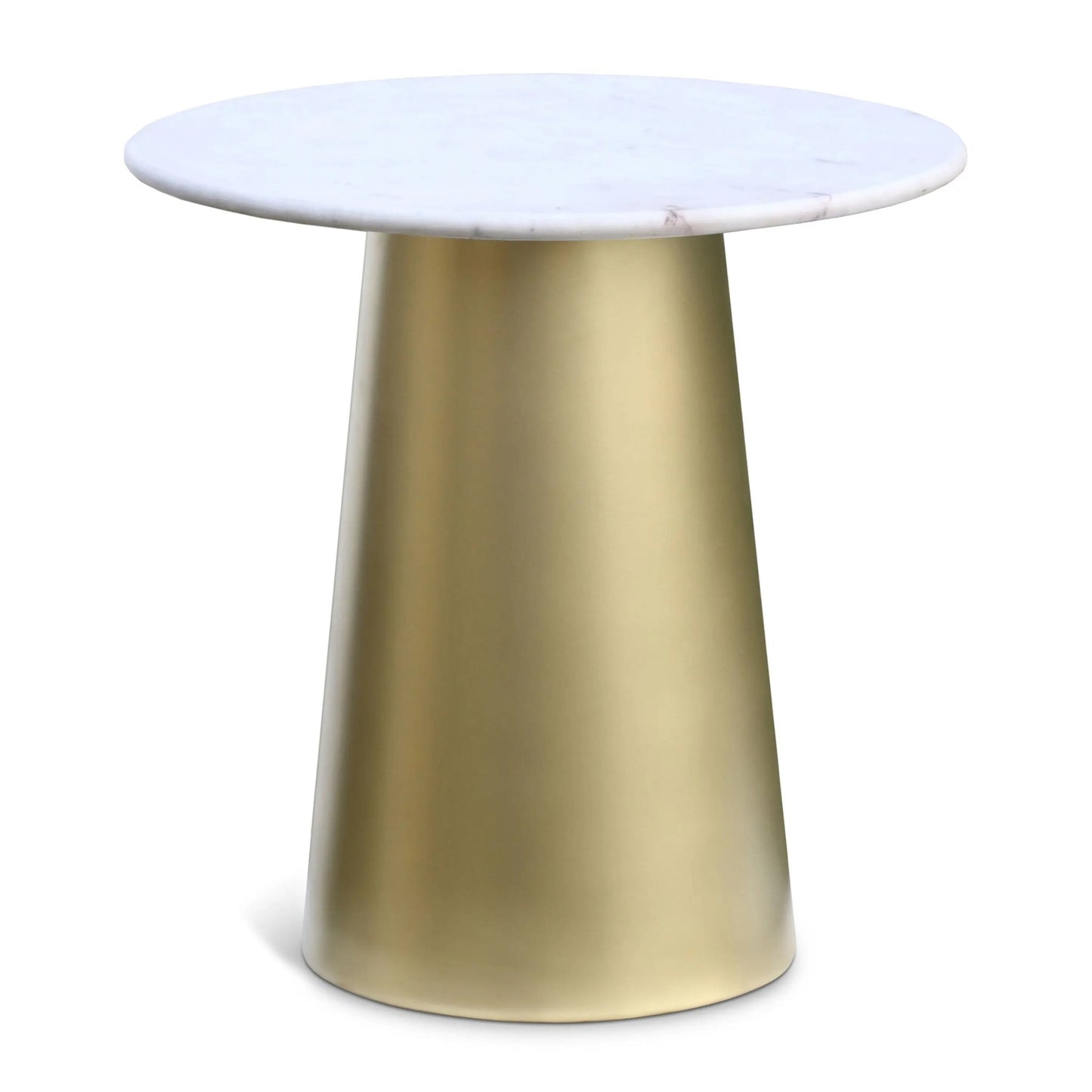 Sorrento - End Table - Gold - Metal - Ferro Furniture