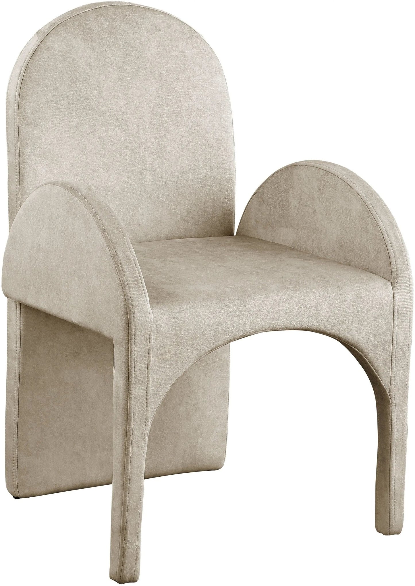 Summer - Dining Arm Chair (Set of 2) - Stone - Ferro Furniture
