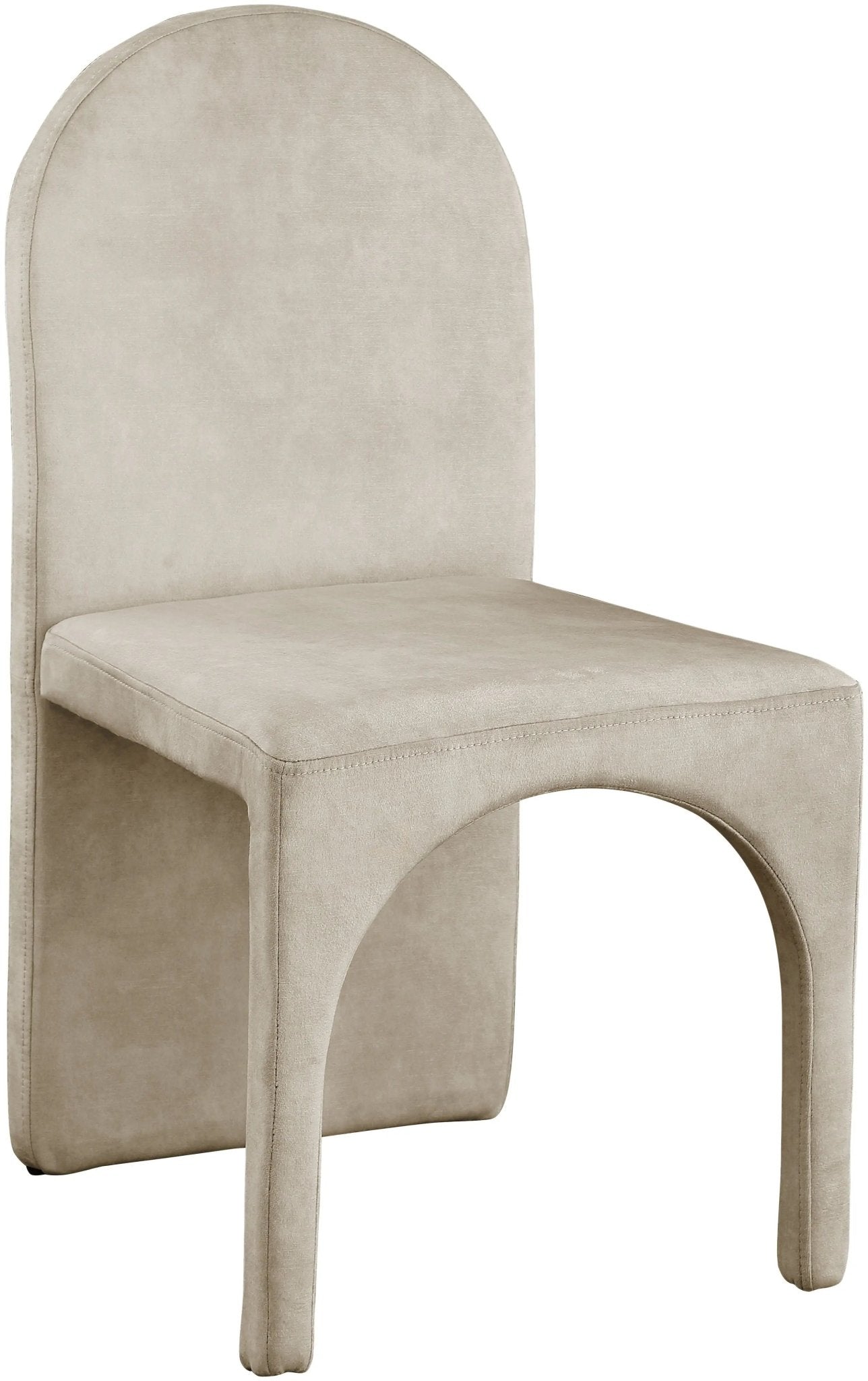 Summer - Dining Side Chair (Set of 2) - Stone - Ferro Furniture