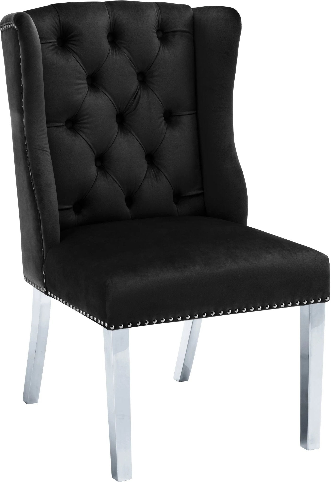 Suri - Dining Chair with Chrome Legs (Set of 2) - Ferro Furniture