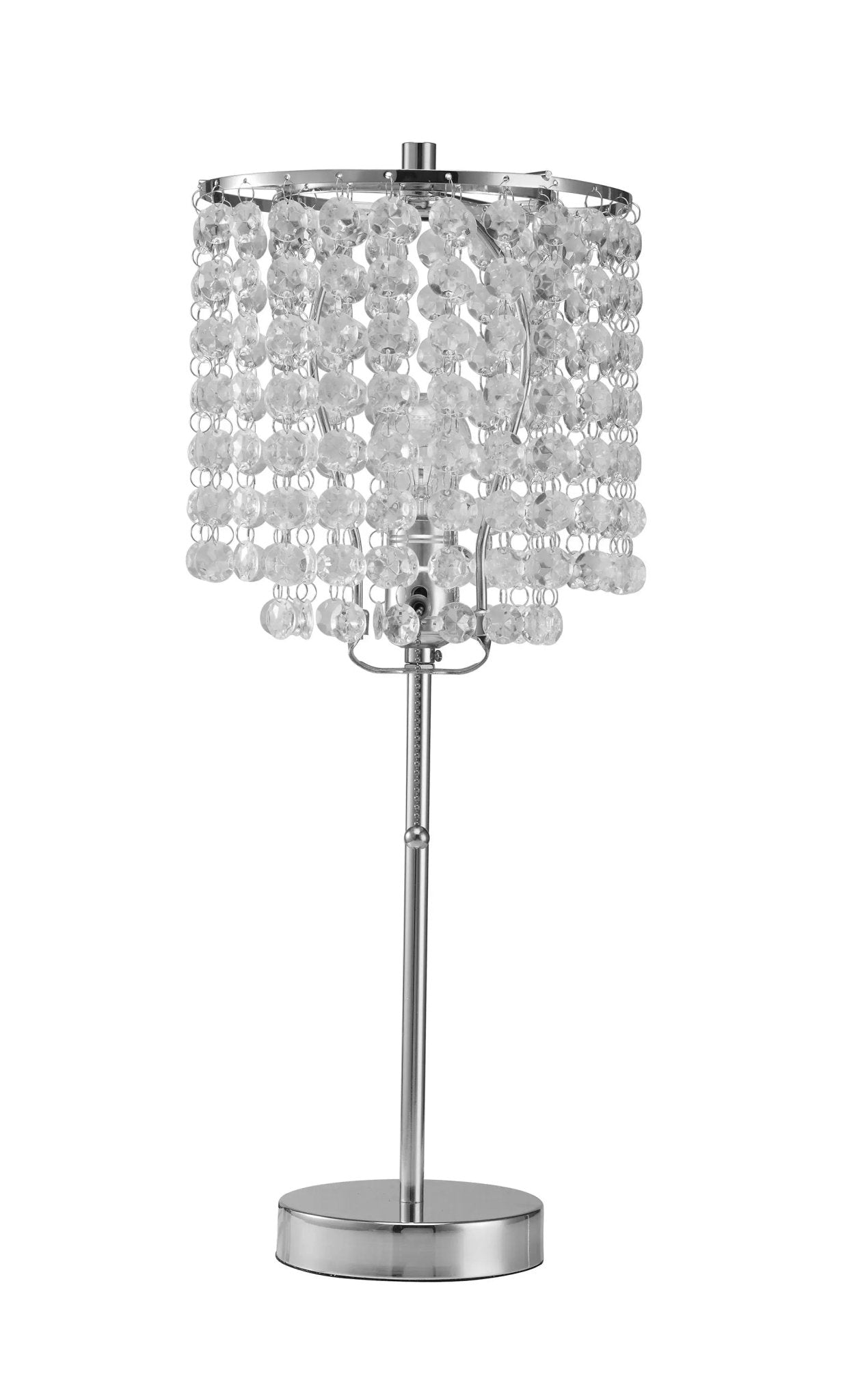 Table Lamp - Chrome - Ferro Furniture