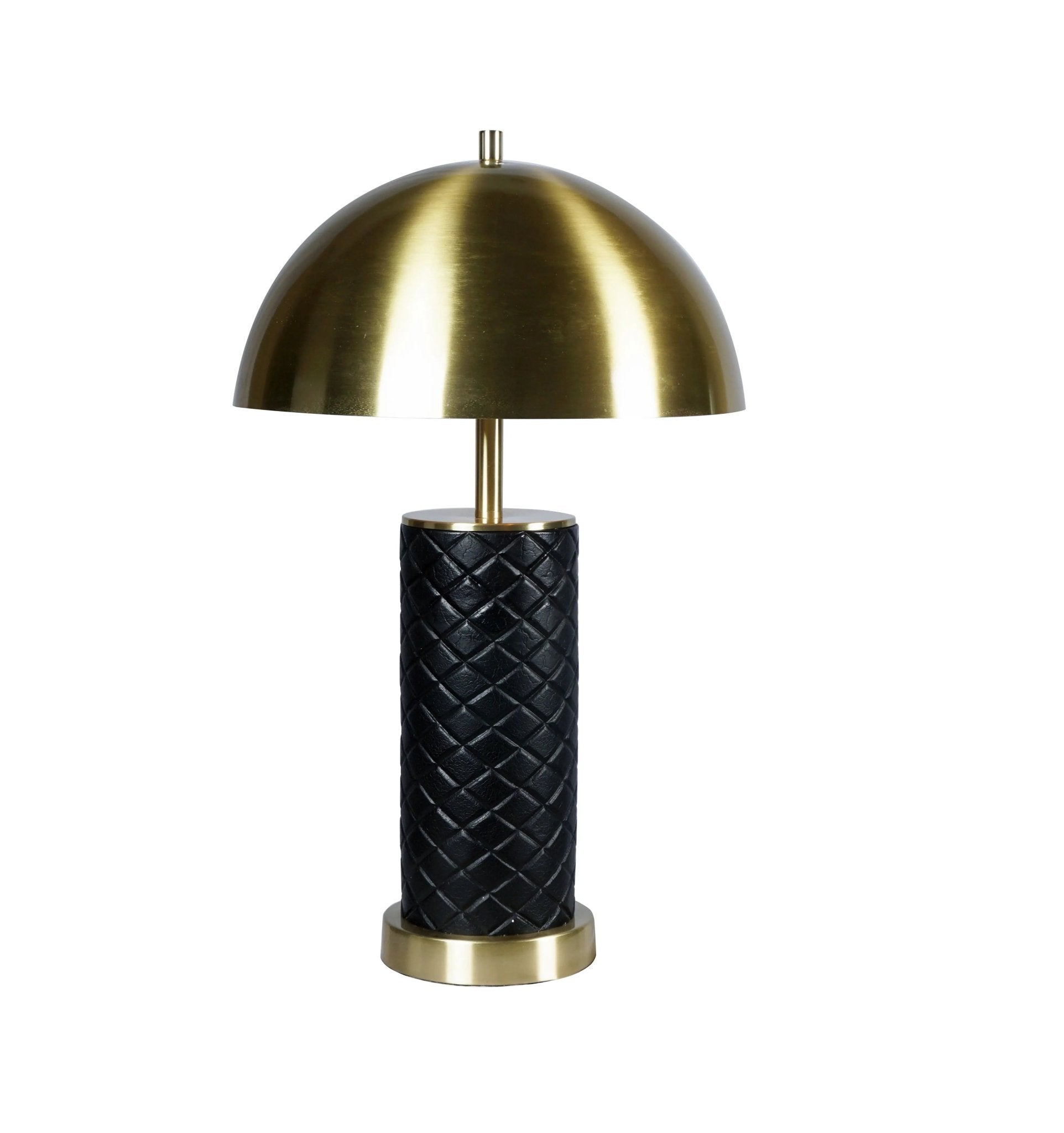 Table Lamp - Gold & Black - Ferro Furniture
