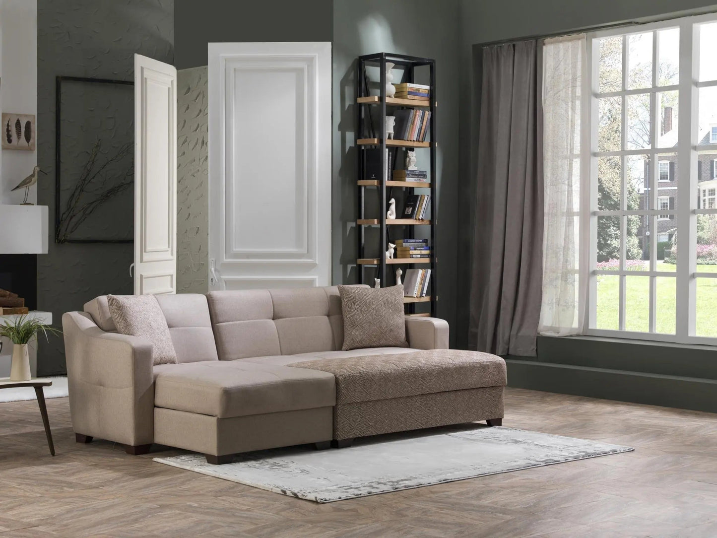 Tahoe Sectional Love Seat (Remoni Vizon) 2 Piece - Ferro Furniture