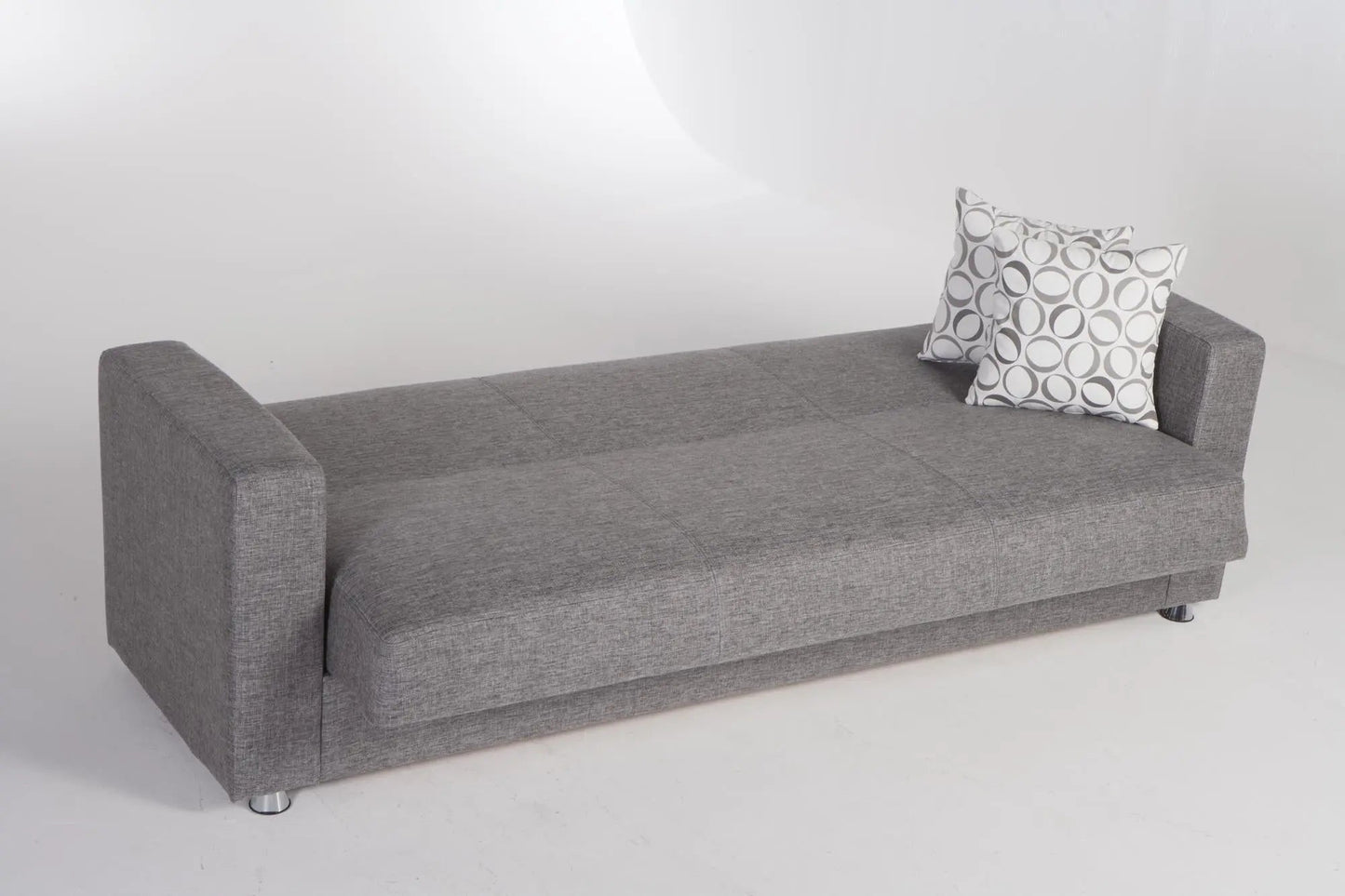 Tokyo 3 Seat Sleeper (Diego Gray) 1 Piece - Ferro Furniture