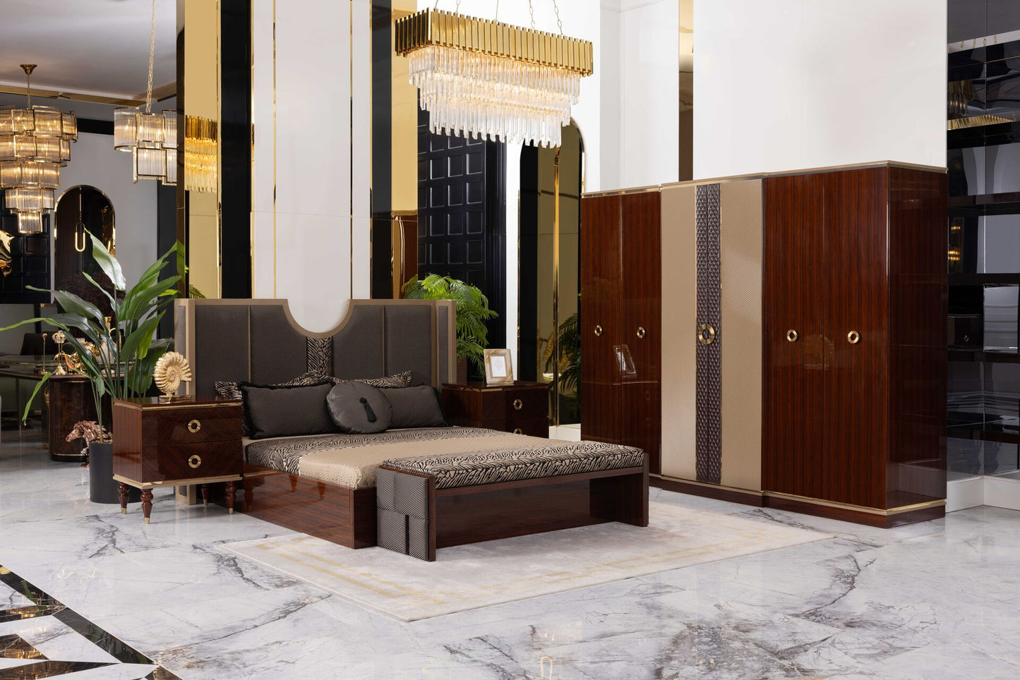 Tom Ford Bedroom Set - Ferro Furniture