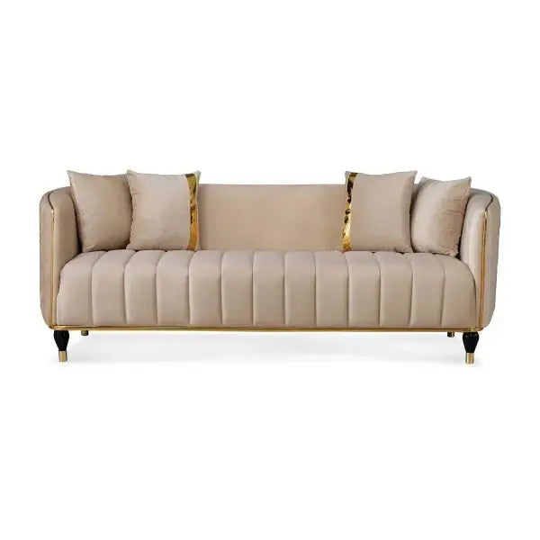 Toronto Stationary Sofa Cream - Ferro Furniture