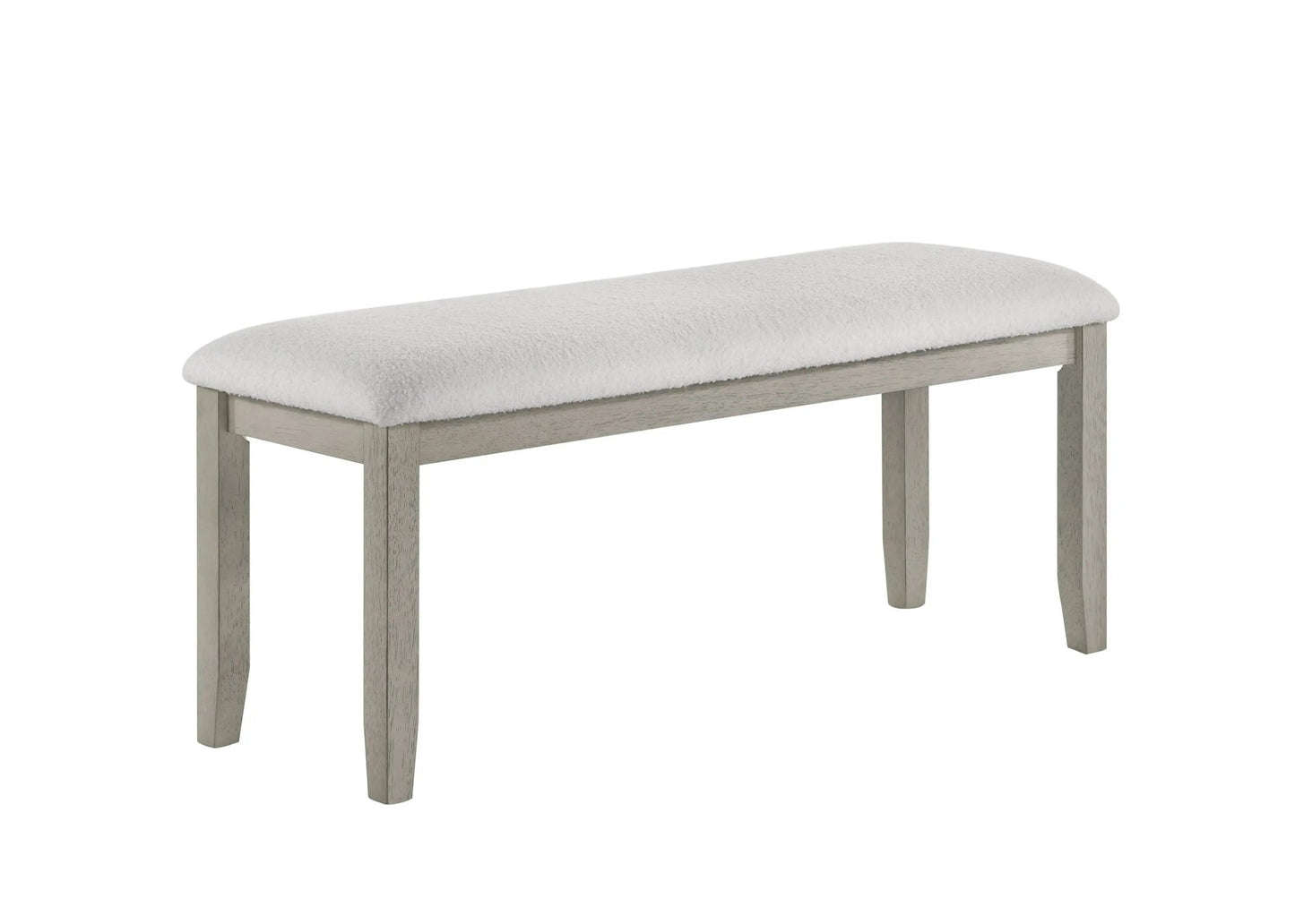 Torrie - Bench - Pearl Silver - Ferro Furniture