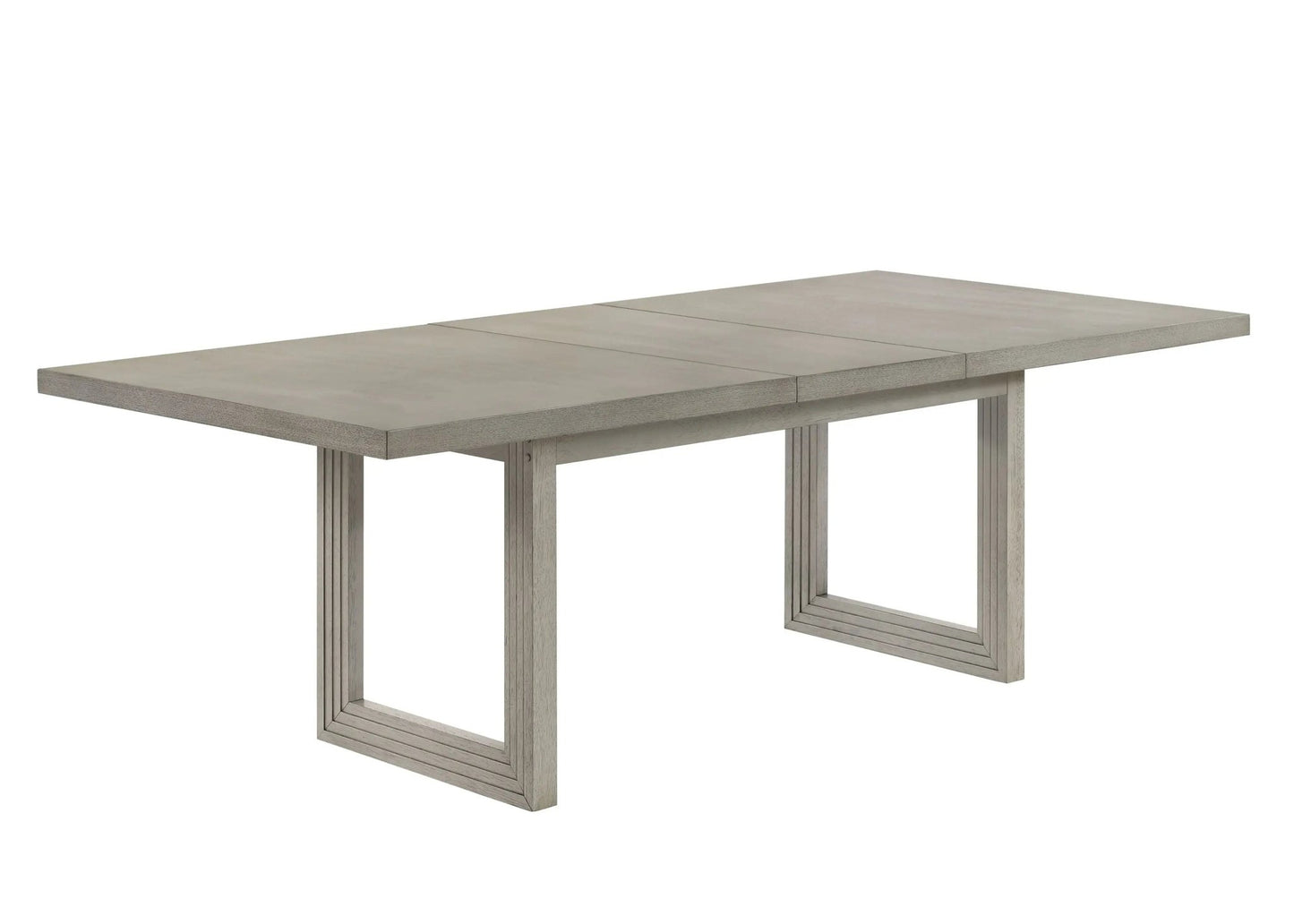 Torrie - Dining Table (1X18 Leaf) - Gray - Ferro Furniture