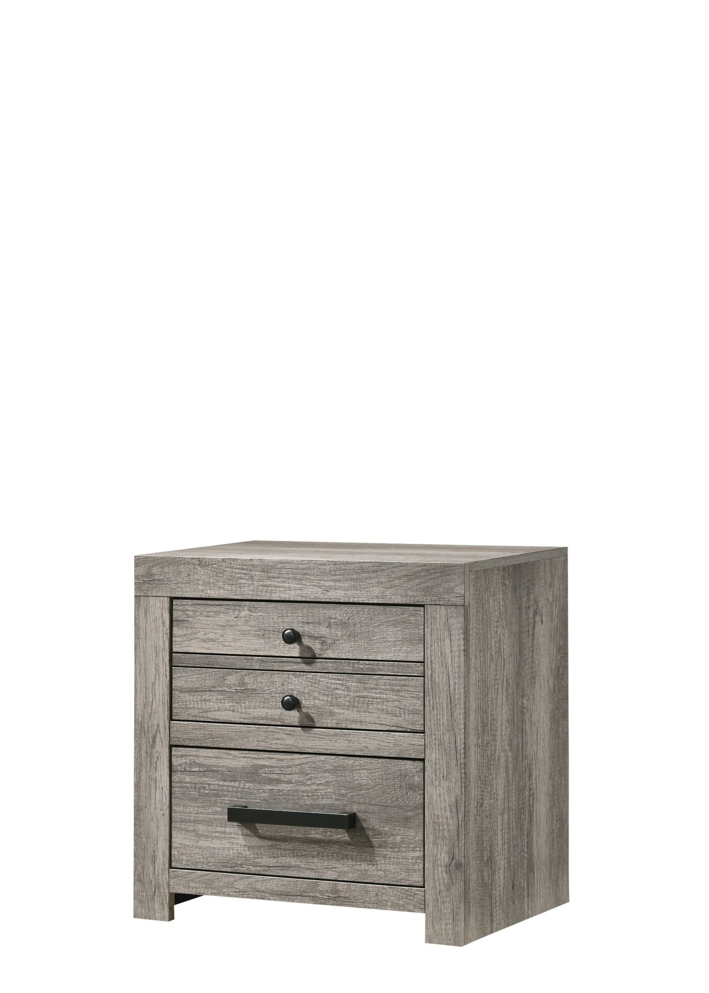 Tundra - Nightstand - Gray - Ferro Furniture