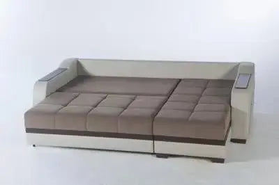 Ultra Sectional (Optimum Brown) 4 Pieces - Ferro Furniture